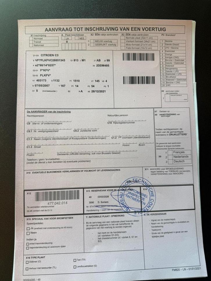 Citroën C3/165.000/Gekeurd voor verkoop/, Autos, Citroën, Particulier, C3, Airbags, Air conditionné, Alarme, Cruise Control, Vitres électriques