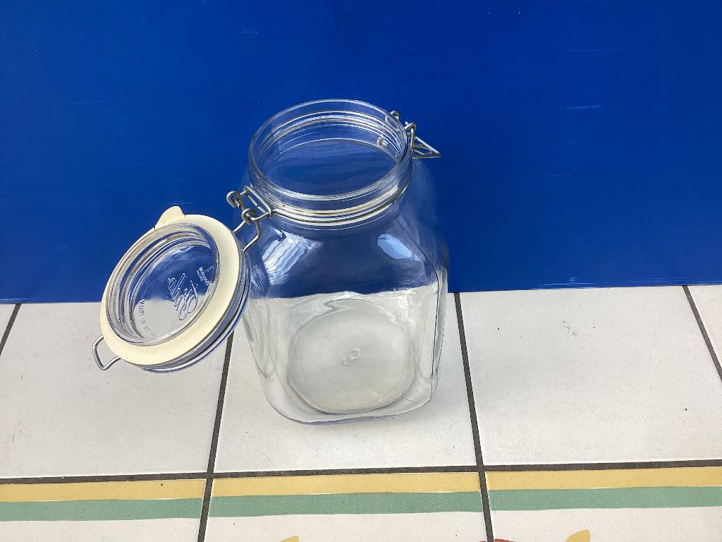 Voorraadbokalen, Ophalen, Glas, Zo goed als nieuw, Voorraadpot