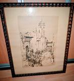 Gravure orientaliste Isidoor van Mens, Enlèvement