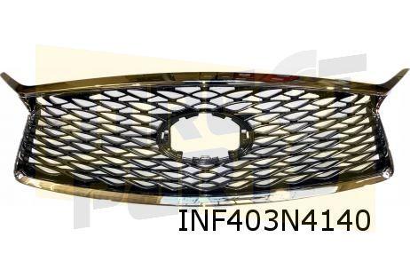 Infinity Q30 (2/16-) voorbumpergrille (bij radar) Origineel!, -, -, Nieuw, Bumper