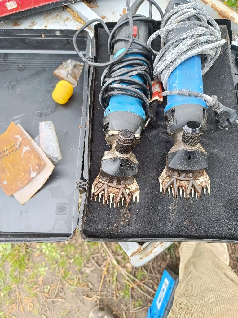 tondeuse, Enlèvement