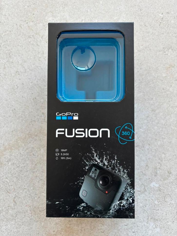 GoPro Fusion 360 camera (in originele doos) – 5.2K + 18MP, TV, Hi-fi & Vidéo, Caméras action, Comme neuf, GoPro, Enlèvement ou Envoi