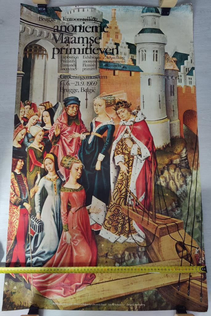 Vintage poster, Antiek en Kunst, Ophalen of Verzenden