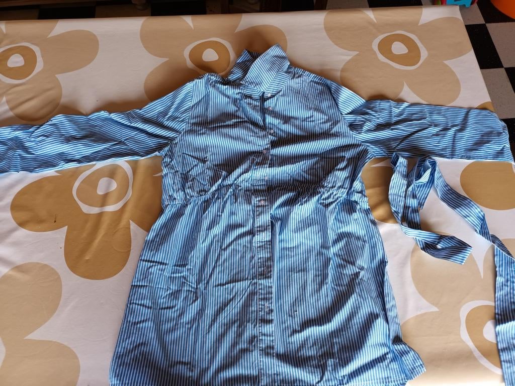 Blauwe zwangerschapsbloes, Vêtements | Femmes, Vêtements de grossesse, Enlèvement