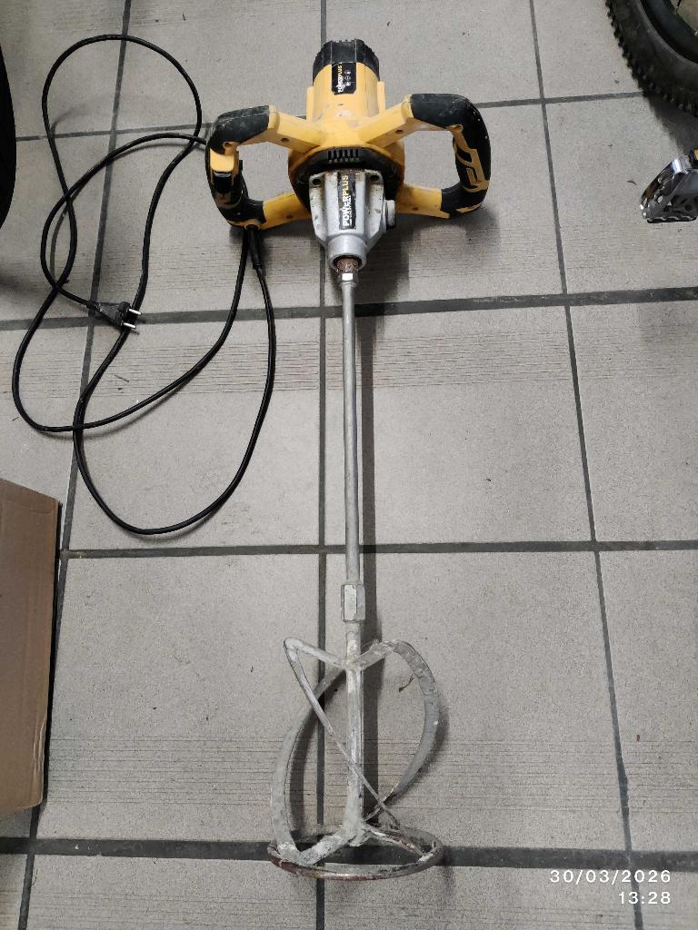 Mortel- en verfmenger 1600 Watt, Ophalen, Gebruikt