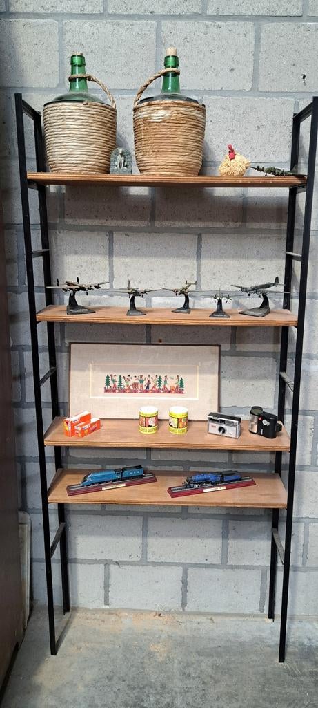 Vintage hoog wandrek, Ophalen, Gebruikt, ., .