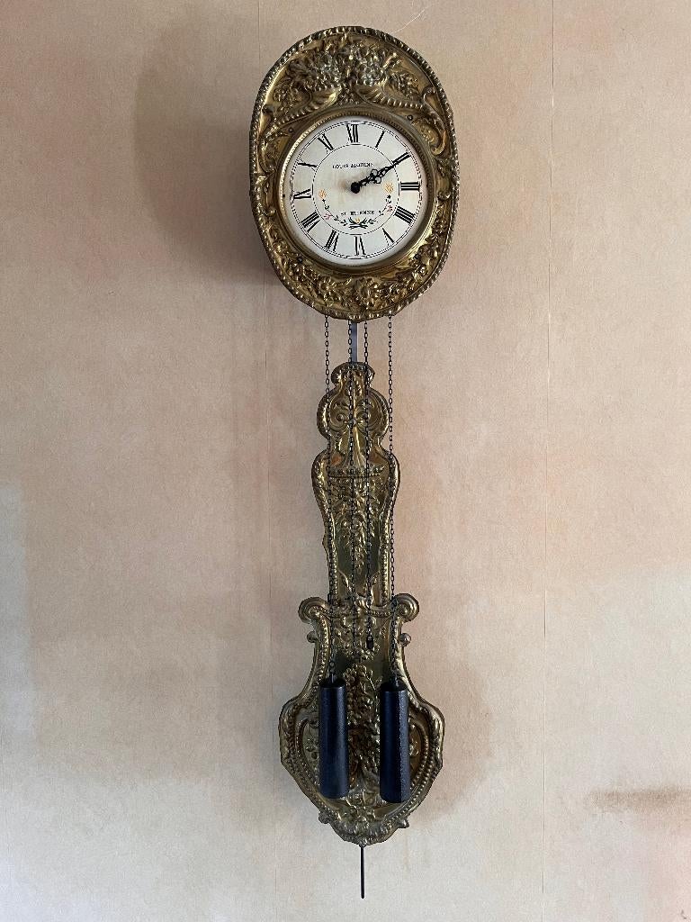 Antieke Comtoise Louis Jaquine St. Etienne, Antiek en Kunst, Antiek | Klokken, Ophalen