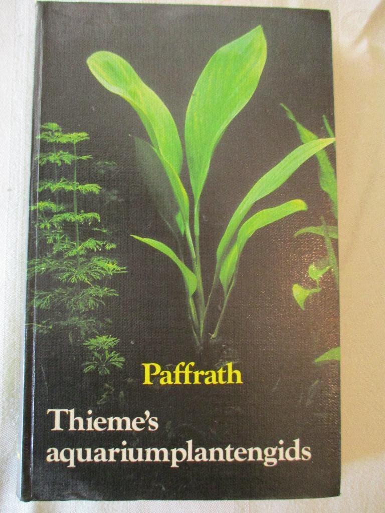 Guide des plantes d'aquarium Thieme's - Paffrath, Poissons, Enlèvement ou Envoi, Kurt Paffrath, Comme neuf