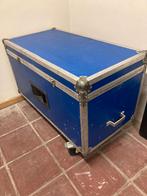Flightcase -blauwe kleur, Musique & Instruments, Lumières & Lasers, Enlèvement, Utilisé, Couleur