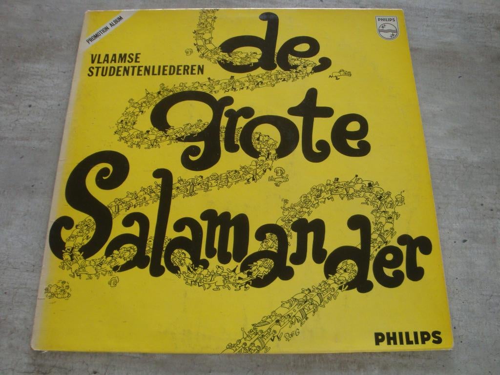 VLAAMSE STUDENTENLIEDEREN -DE GROTE SALAMANDER, Cd's en Dvd's, Ophalen of Verzenden, Gebruikt