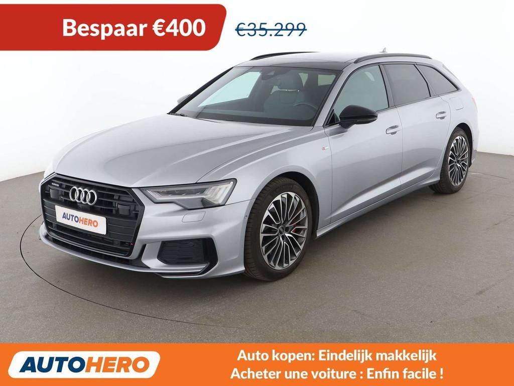 Audi A6 55 TFSIe quattro sport (bj 2021, automaat), Auto's, Automaat, Gebruikt, Euro 6, 1984 cc