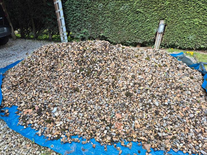 Gratis keien, Tuin en Terras, Grind, Keien en Split, Gebruikt, Kei, Multi, Ophalen