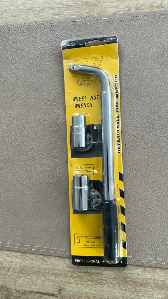 Wiel sleutel, Ophalen, Nieuw