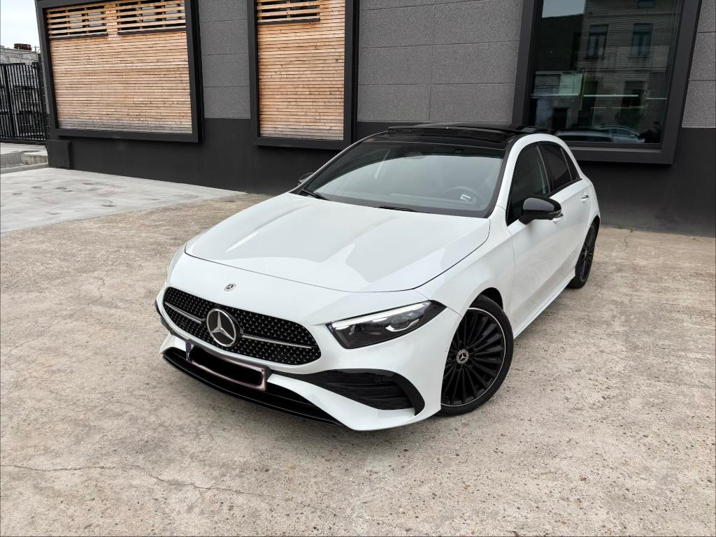 Mercedes classe A 180d , pack Amg , 2023 ! Phase 2 !, Autos, Mercedes-Benz, Classe A, Euro 6, Phares entièrement LED, Noir