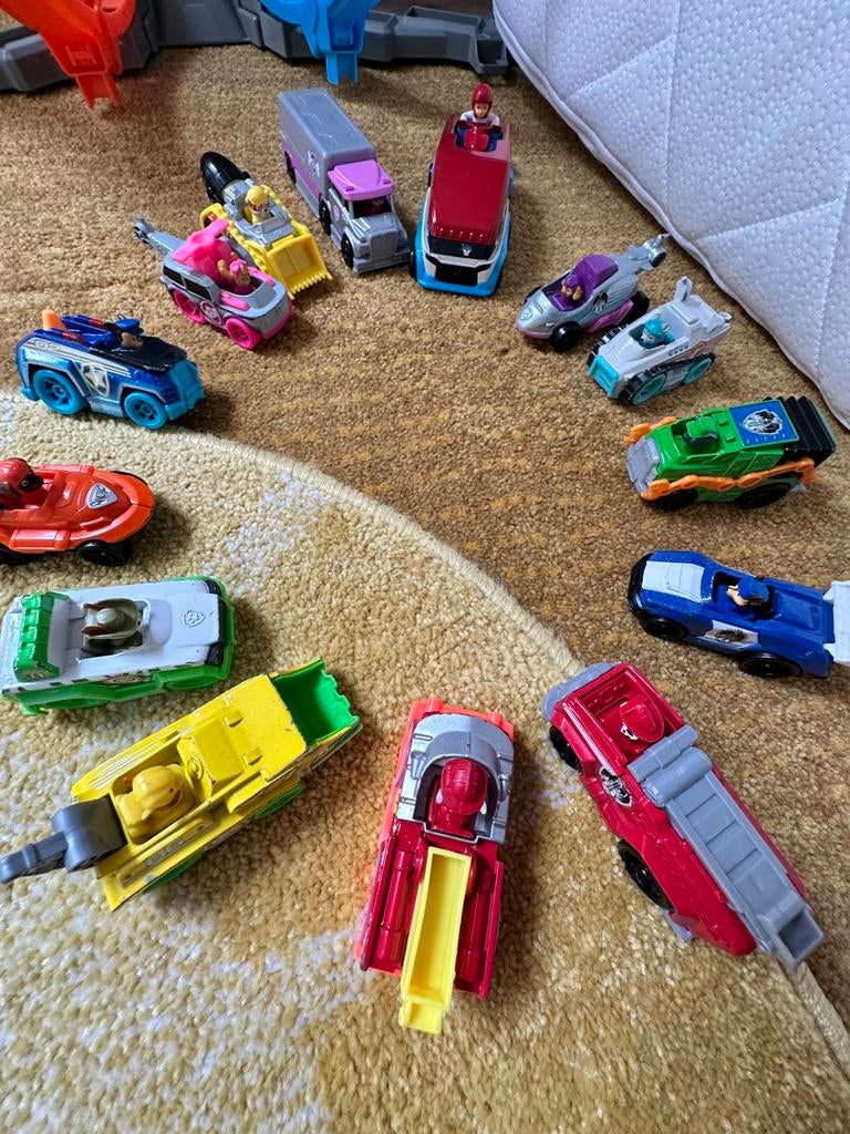 Paw Patrol metalen auto’s, Ophalen, Gebruikt