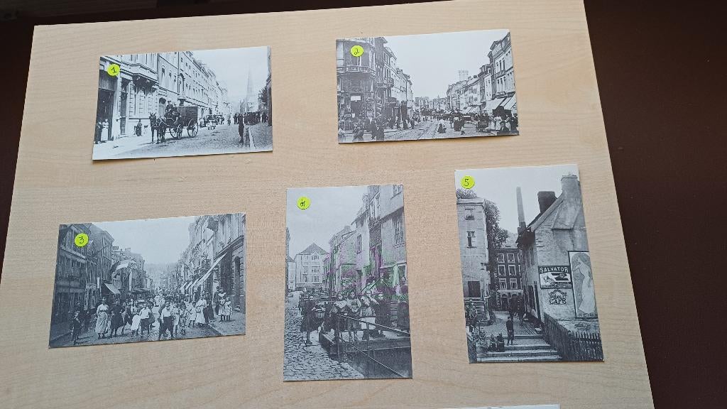 Reproduction cartes postales de VERVIERS, Collections, Cartes postales | Belgique, Enlèvement ou Envoi, 1980 à nos jours, Non affranchie