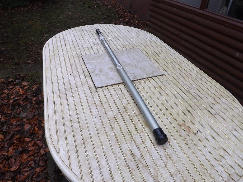 vaste hengel merk SHAKESPEARE 7 m lang, Watersport en Boten, Hengelsport | Witvissen, Ophalen, Zo goed als nieuw, Vaste hengel