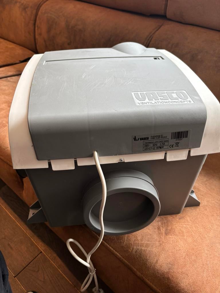 ventilationconcepts      MERK VASCO, Doe-het-zelf en Bouw, Ophalen, Nieuw, Ventilator