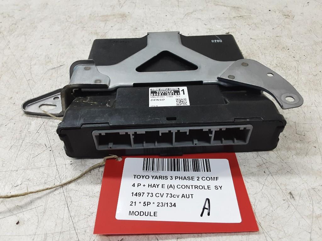 UNITE ELECTRONIQUE Toyota Yaris III (P13) (89981-0D161), Autos : Pièces & Accessoires, Mevr. I. Hauben, Toyota, Utilisé, Rue de l'Espoir 34 34
4030  GRIVEGNÉE, BE