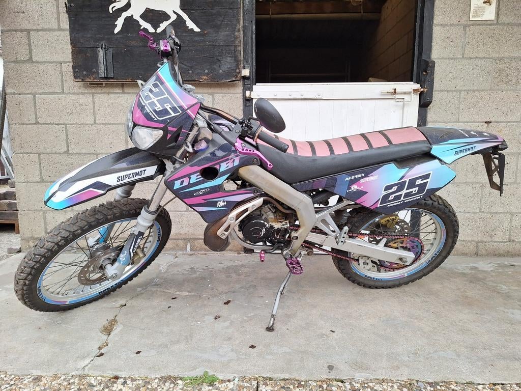 Derbi Senna 2002 SDR 1E, Fietsen en Brommers, Brommers | Derbi, Ophalen, 6 versnellingen, Gebruikt, 49 cc