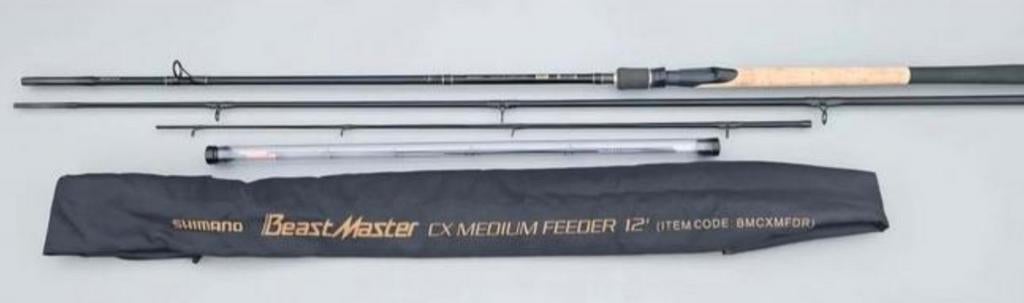 Shimano BeastMaster cx Medium Feeder 12', Ophalen