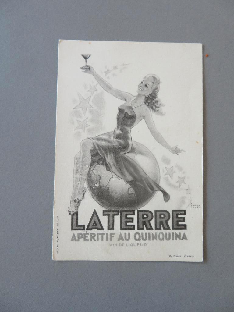 eclair publicité Charleroi LATTERRE apéritif au quinquina, Enlèvement ou Envoi, Comme neuf, Autres types