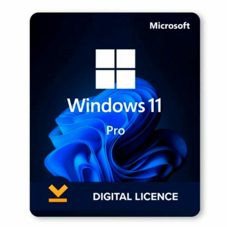 Windows 11 PRO - Licentiesleutel, Computers en Software, Office-software, Nieuw, Windows, Ophalen