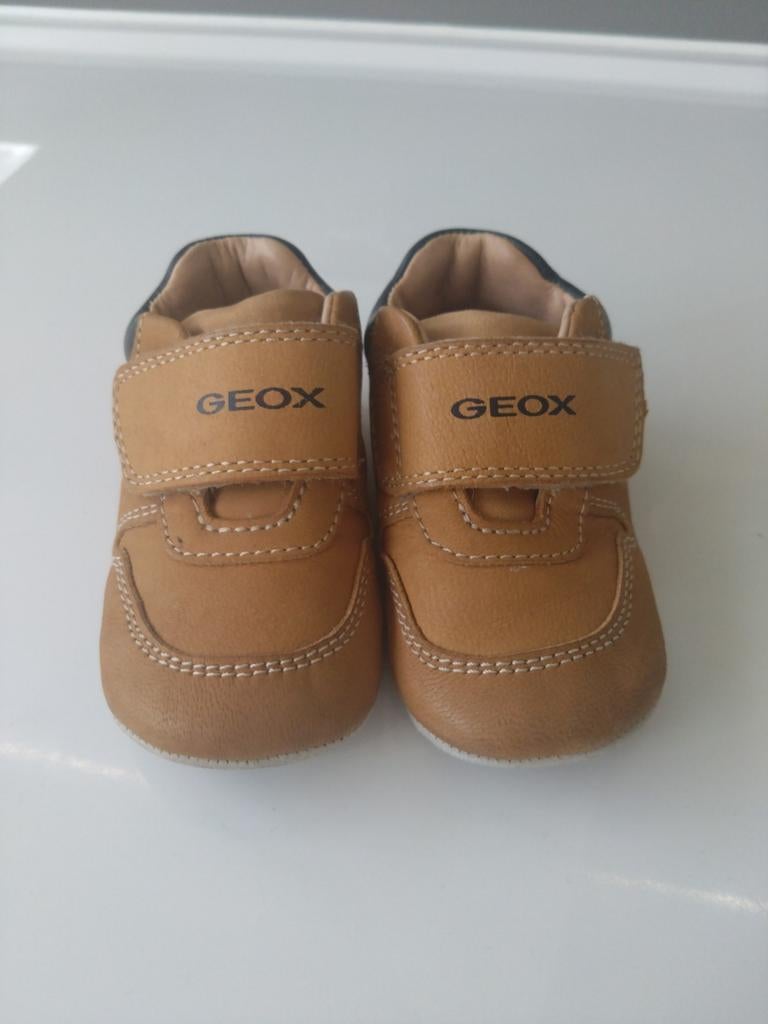 Geox babyslofjes maat 18 camelkleur, Kinderen en Baby's, Babykleding | Schoentjes en Sokjes, Ophalen, Slofjes, Geoxx, Jongetje of Meisje
