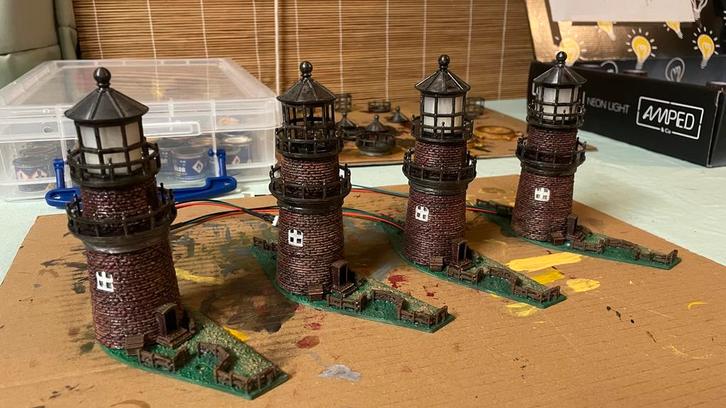 Te koop: JAWS vuurtoren MOD, Verzamelen, Automaten | Flipperkasten, Nieuw, Elektronisch, Onderdeel of Defecte kast, Overige merken