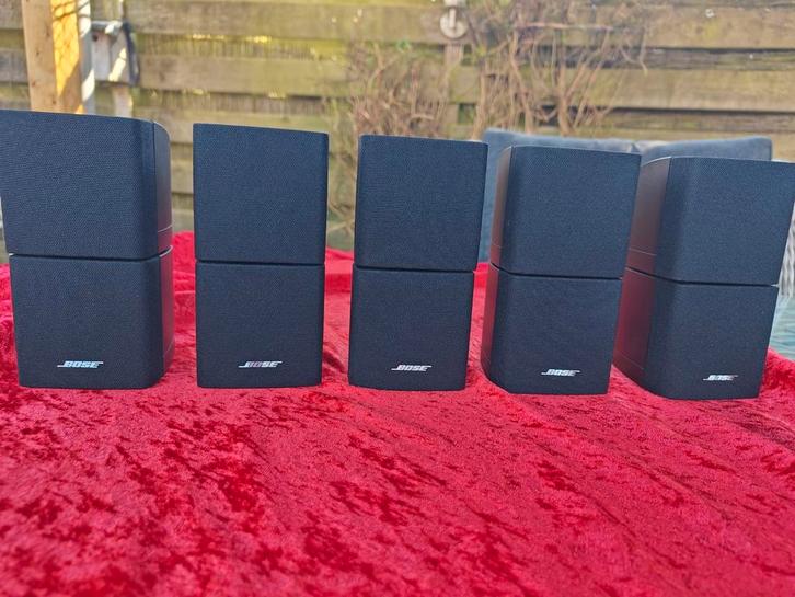 Haut-parleurs Bose Dual 5x noirs, TV, Hi-fi & Vidéo, Ensembles home-cinéma, Enlèvement ou Envoi