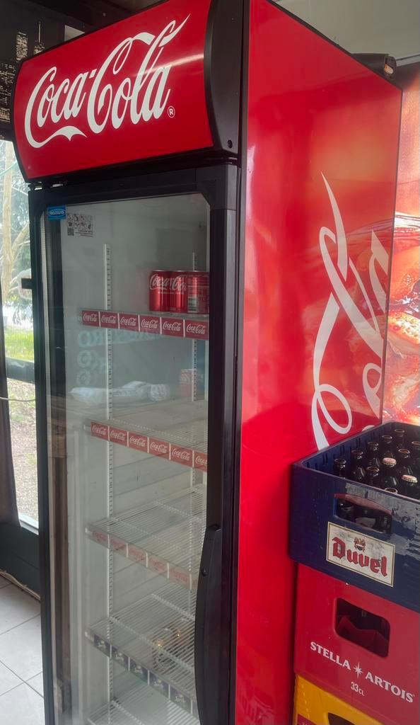 Coca Cola Frigo, Electroménager, Réfrigérateurs & Frigos, Comme neuf, Sans bac à congélation, Enlèvement