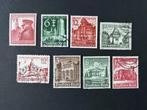 Serie postzegels Duitse rijk uitgave 1939 & 1940, Verzenden, Duitse Keizerrijk, Gestempeld