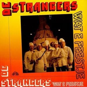 LP/ LES ÉTRANGERS - C'EST QUOI LA FÊTE *, Enlèvement ou Envoi, Utilisé, 12 pouces, En néerlandais