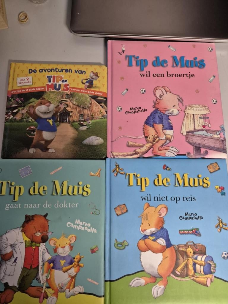 leesboeken_Tip de Muis, Boeken, Ophalen of Verzenden, Zo goed als nieuw, Marco Campanella, Fictie algemeen