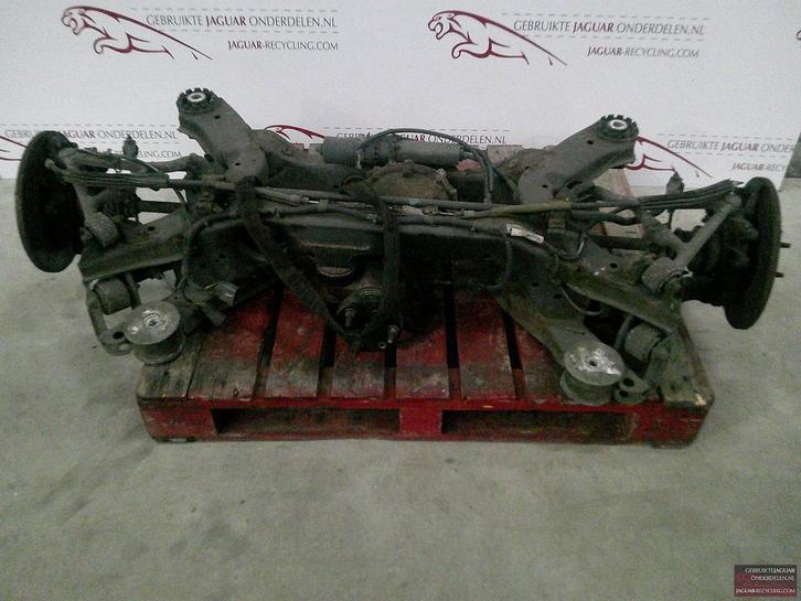 Achteras Jaguar XJR X350 met diff. fusee’s assen, Auto-onderdelen, Ophanging en Onderstel, Jaguar, Gebruikt, Herkomst onderdeel bekend