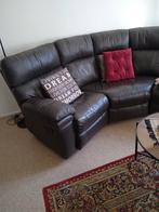 Salon met relax af te halen Brasschaat, Maison & Meubles, Canapés | Coins salons complets, Enlèvement, Utilisé, Cuir