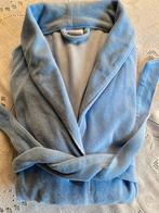 Lichtblauwe damespeignoir, maat S/M, merk Damart, Ophalen, Gedragen, Maat 36 (S)