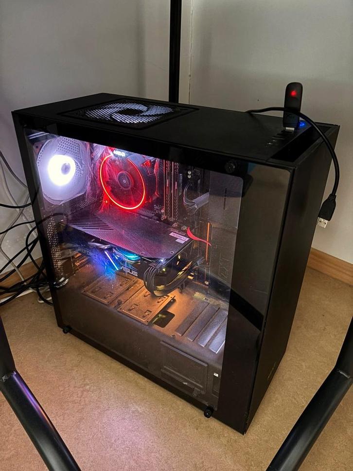 Gaming PC - RTX 2060 - Ryzen 7 - 32gb ram - 1,5 TB opslag, Informatique & Logiciels, Ordinateurs de bureau, Utilisé, 3 à 4 Ghz