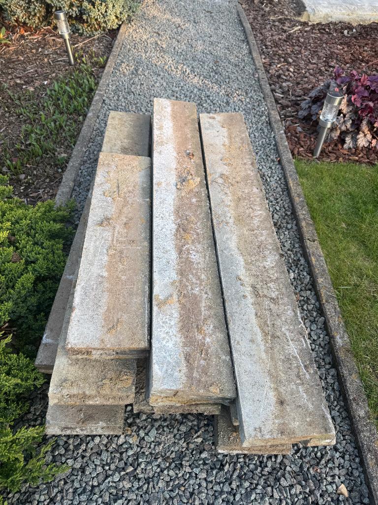 Boordsteen, Tuin en Terras, Ophalen, Gebruikt, 100 tot 200 cm, Minder dan 25 cm