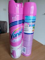 NIEUWE 2X 600ML VANISH ONDERHOUDSSCHUIM NIET GEBRUIKT, Huis en Inrichting, Schoonmaakartikelen, Ophalen of Verzenden