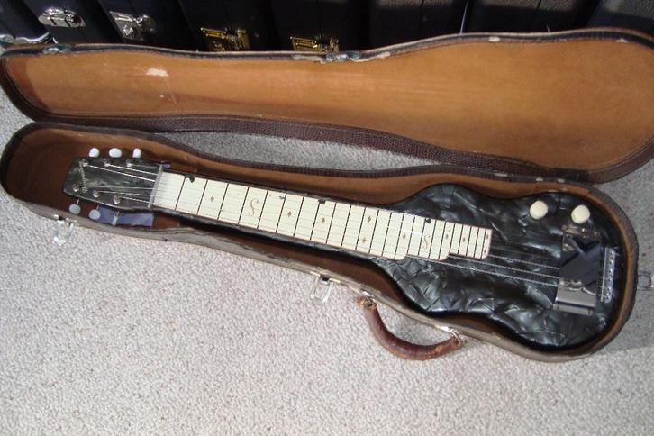 Magnatone, Gibson, Framus lap steels jaren 50, Muziek en Instrumenten, Snaarinstrumenten | Overige, Gebruikt, Overige typen, Ophalen