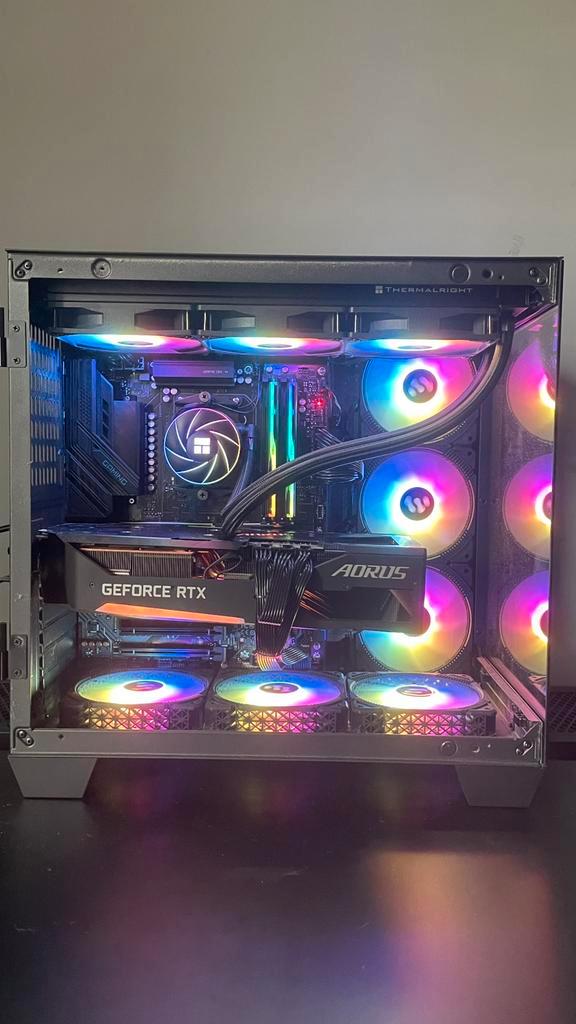 HIGH END GAMING PC, Computers en Software, Desktop Pc's, Zo goed als nieuw, 4 Ghz of meer, SSD, 32 GB, Met videokaart, Gaming