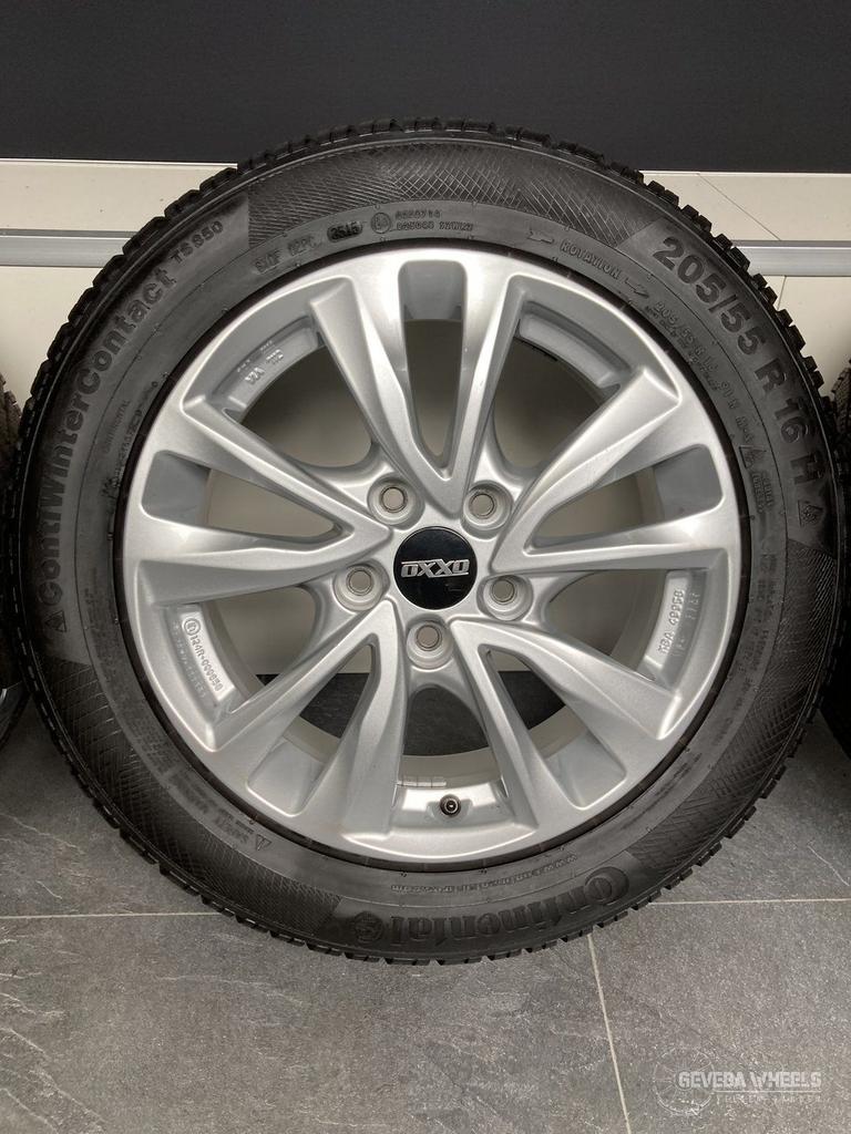 16” Mazda 3 / 5 / 6 sport velgen + winterbanden 5x114.3, Auto-onderdelen, Banden en Velgen, Banden en Velgen, Winterbanden, 16 inch