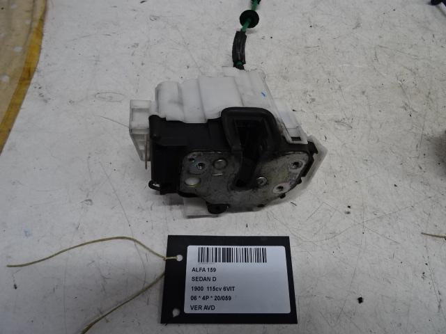 PORTIERSLOT RECHTS VOOR Alfa Romeo 159 (939AX), Auto-onderdelen, Carrosserie, Alfa Romeo, Voor, Rechts, Gebruikt