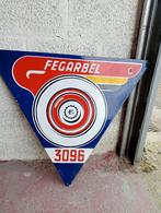 Emaille bord Fegarbel 1954, Verzamelen, Ophalen, Gebruikt, Reclamebord