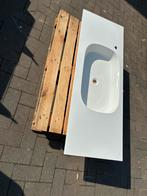 Solid surface tablet met centrale waskom, Ophalen, Zo goed als nieuw