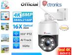 Caméra Ctronics Real 4K 8mp Sony IMX415 Wi-Fi 5Ghz 360° 16x, Enlèvement ou Envoi, Comme neuf, Caméra extérieure