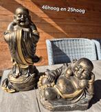 2 boedha beelden, polyester, Tuin en Terras, Ophalen, Nieuw, Kunststof, Boeddhabeeld