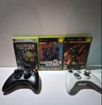 Lot xbox - 2 Xbox 360 manette - Crime Life Gang Wars+Halo 2, Enlèvement ou Envoi, 1 joueur, Aventure et Action, Utilisé