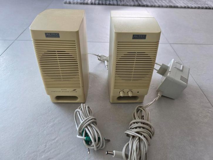 Altec Lansing ACS90 -  (Blindées magnétiquement), Informatique & Logiciels, Enceintes Pc, Enlèvement